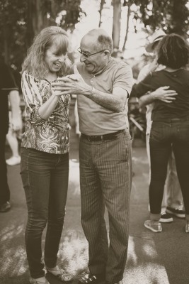 elder dancing